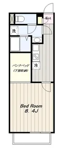 ミランダIIDA(58749)【2階】の間取り