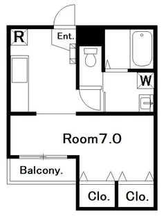 WAKI BLD【3階】の間取り