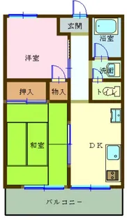 メゾンローリエ【1階】の間取り