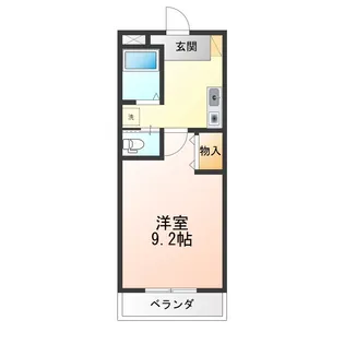 シャトーレII【3階】の間取り