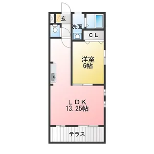 クレストアプリ【1階】の間取り