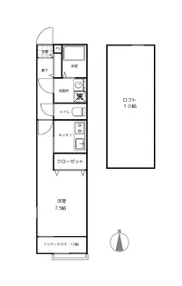 レジェンド【2階】の間取り