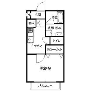 メゾンケイ【2階】の間取り