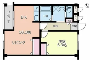 アーバンライフ新横浜第2【4階】の間取り