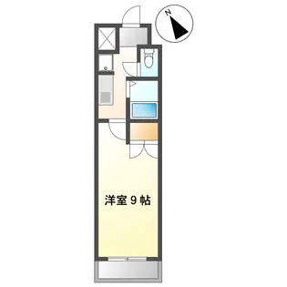 N2きたがた【3階】の間取り