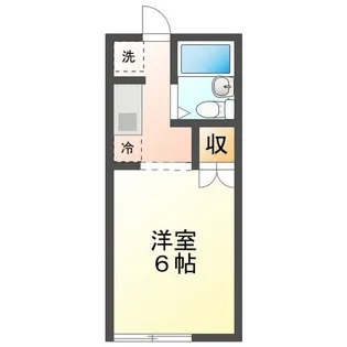 コリーヌ栗真【2階】の間取り