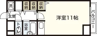 セゾン天方【2階】の間取り