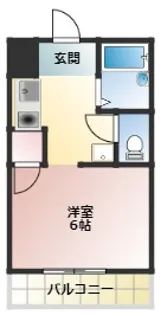 メゾン庄名【2階】の間取り