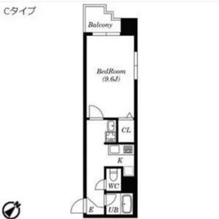 愛知県名古屋市中区千代田5【マンション】の間取り