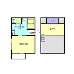 ローザンヌ葉山【1階】の間取り