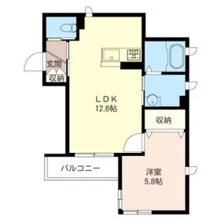 ジョワヴェリテ【1階】の間取り
