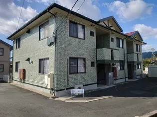 グリーンブラウン【2階】の外観