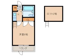 山口県岩国市車町2【アパート】の間取り