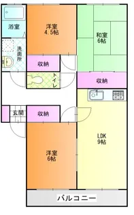 ガーデンハウス飯田II【1階】の間取り