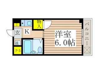 ぶるうめんはいむなかの【2階】の間取り