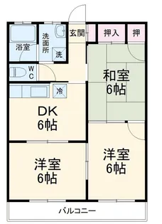 吉田レジデンス【1階】の間取り