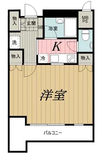 ステーションサイドなかむら【6階】の間取り