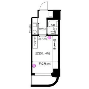 シャンブル72【4階】の間取り