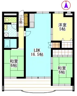 シャトレアン【3階】の間取り