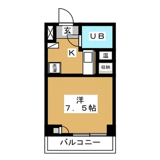 クレストヒルズ松戸【4階】の間取り
