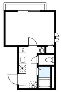 SOLARE中野【2階】の間取り