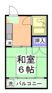野元ハイツ【3階】の間取り