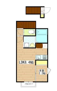 Forest Garden I【2階】の間取り