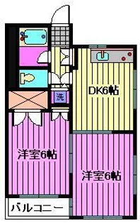 マックタウン大宮N棟【1階】の間取り