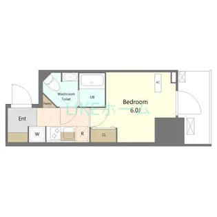 Alivis船橋East【12階】の間取り