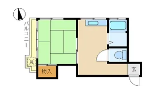 ニュープリンス【1階】の間取り