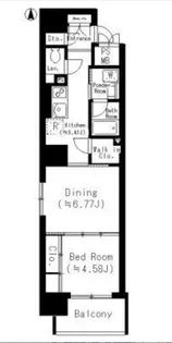 大阪府大阪市西区立売堀2【マンション】の間取り