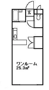 エステートK【2階】の間取り