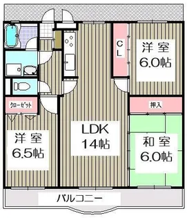 ヴェルデ優【2階】の間取り