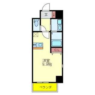 キセラ川西壱番館【8階】の間取り