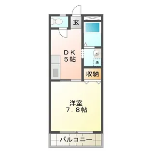 第二メゾン山本【2階】の間取り