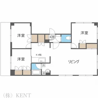 かねそビル【5階】の間取り