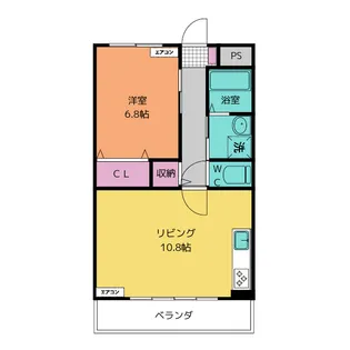 フェリーチェ【1階】の間取り