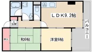 新居マンション【5階】の間取り