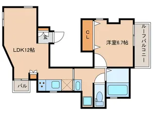 エスタシオンナカノ【5階】の間取り