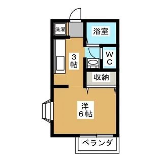 メゾンこがね E棟【2階】の間取り