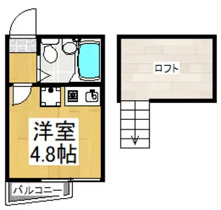 メゾン・ド・ルラーシュ【3階】の間取り