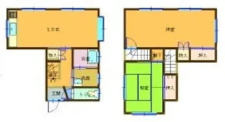 鹿児島県霧島市国分清水3【一戸建】の間取り