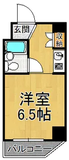 シェルプール弐番館【1階】の間取り