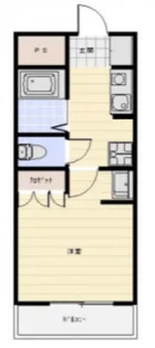 ラ・セゾン・イシバシII【1階】の間取り