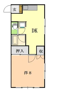 チャティハウス【2階】の間取り