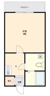 メゾン・ド・アジュール【3階】の間取り