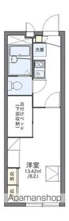 レオパレスサンシャインハイツ【1階】の間取り