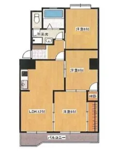 エミナンス弥富が丘B棟【1階】の間取り