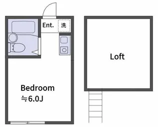 サラーム烏山【2階】の間取り