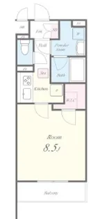 埼玉県戸田市下戸田2【アパート】の間取り